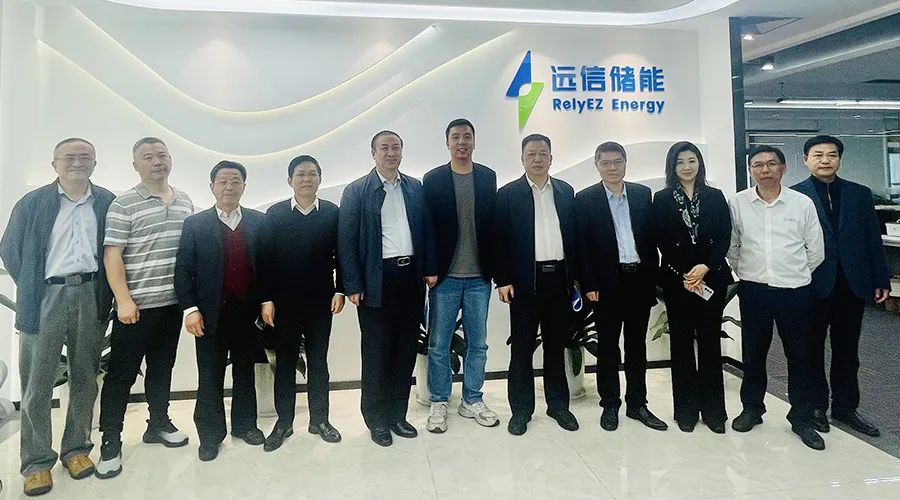 襄阳市政协副主席金崇保一行考察XPJ储能