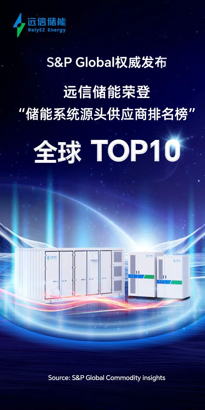 XPJ储能荣登标普全球储能系统源头供应商top10