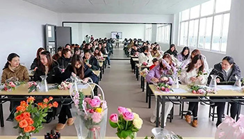 花开十里，美丽如你 | XPJ储能举办三八妇女节艺术DIY活动