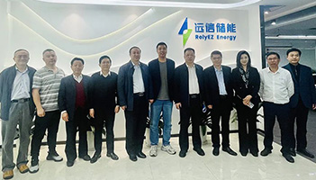 襄阳市政协副主席金崇保一行考察XPJ储能